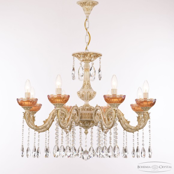 Подвесная люстра Bohemia Ivele Crystal AL79101/8/250 A WMG P Shampan/M-1G