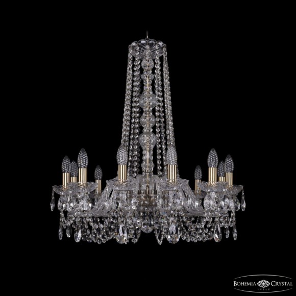 Подвесная люстра Bohemia Ivele Crystal 1402/12/240/h-75 Pa