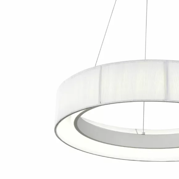 Подвесной светильник Indigo Luminosa 13041/B/1P White V000209L, Белый, От теплого до холодного, Металл, декоративные элементы крупным планом Подвесной светильник Indigo Luminosa 13041/B/1P White V000209L, Белый, От теплого до холодного, Металл, декоративные элементы крупным планом
