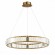 Подвесная светодиодная люстра Delight Collection D8016 D8016P/R/D600 gold/clear