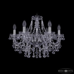 Подвесная люстра Bohemia Ivele Crystal 1409/6/195 Ni