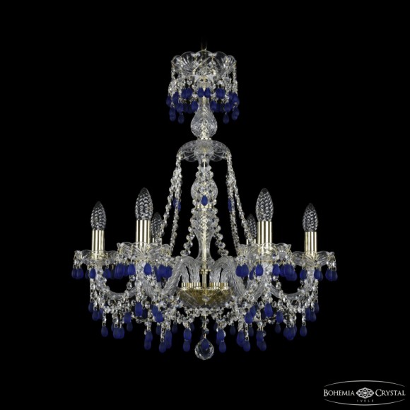 Подвесная люстра Bohemia Ivele Crystal 1410/6/195/XL-66 G V3001