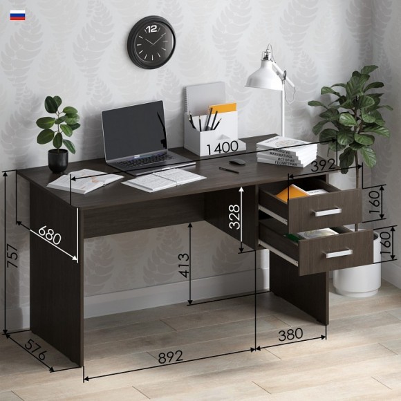 Стол письменный СП 3 JZZ_SP-3V