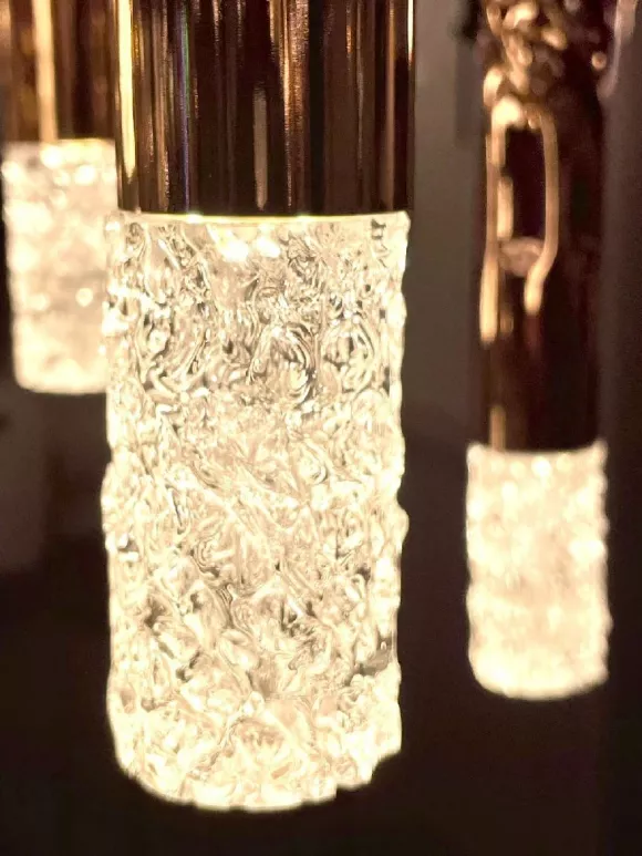Подвесная люстра Delight Collection OM2365-F10 gold, крупный план