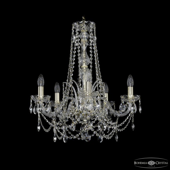 Подвесная люстра Bohemia Ivele Crystal 1411/5/195/h-62 G