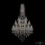 Подвесная люстра Bohemia Ivele Crystal 1415/16+8+4/300/h-155/3d G