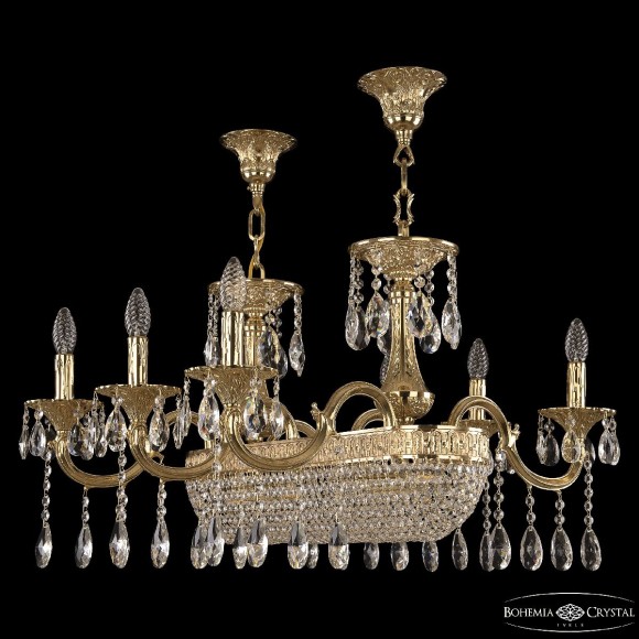 Подвесная люстра Bohemia Ivele Crystal 72152/6/250/600 G
