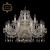 Подвесная люстра Art Classic 11.12.10+5.240.Gd.Sp.R801