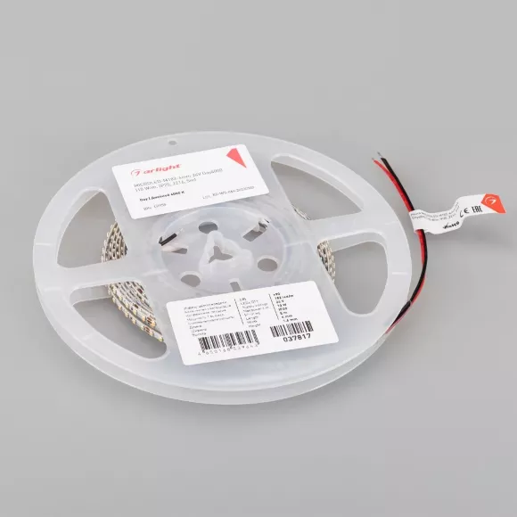 Светодиодная лента Arlight MICROLED-M182-4mm 24V Day4000 (10 W/m, IP20, 2216, 5m) 037817 Светодиодная лента Arlight MICROLED-M182-4mm 24V Day4000 (10 W/m, IP20, 2216, 5m) 037817