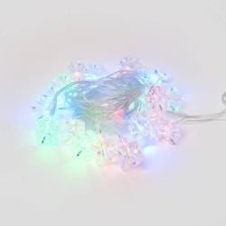 Светодиодная гирлянда (07918) Uniel Кубики 220V разноцветный ULD-S0280-020/DTA MULTI IP20 CUBES