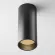 Накладной светильник Maytoni Focus led C056CL-L12B2.7K-W-B, Черный, Теплый белый, Алюминий, вид сверху