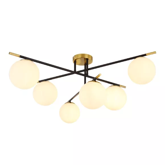 Потолочная люстра Arte Lamp Alcor A2224PL-6BK Потолочная люстра Arte Lamp Alcor A2224PL-6BK