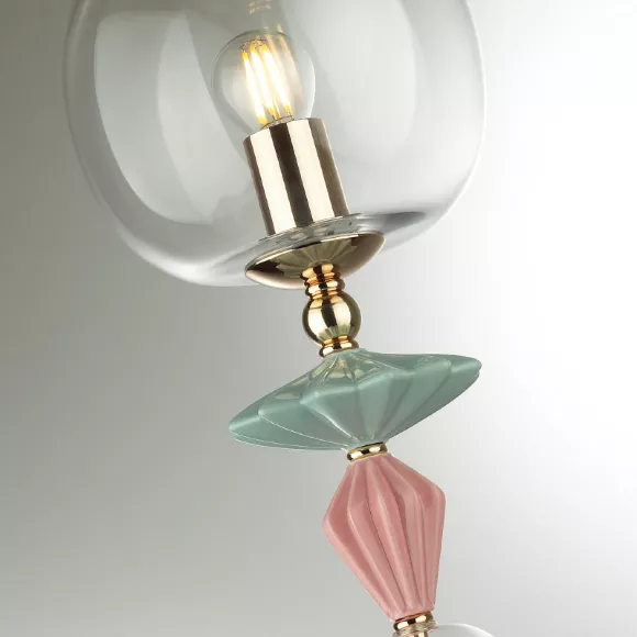 Настольная лампа Odeon Light BIZET 4855/1T, декоративные элементы крупным планом Настольная лампа Odeon Light BIZET 4855/1T, декоративные элементы крупным планом