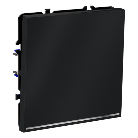 Выключатель одноклавишный с подсветкой Voltum S70 VLS010207