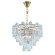 Подвесная люстра Delight Collection OWD2093-D75 gold/clear