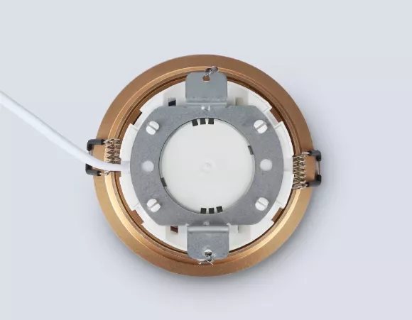Встраиваемый светильник Ambrella Light Techno spot GX Standard tech TN51812, Золото, Металл, Современный стиль, вид сверху