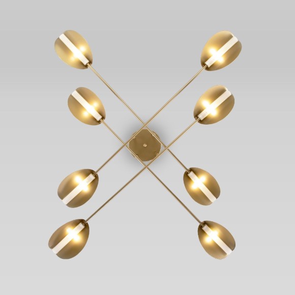 Потолочная люстра Eurosvet Grazia 70148/8 золото a062039