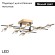Потолочная светодиодная люстра Lightstar Bergamo 745147