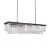Подвесная люстра Delight Collection 1920s Odeon KR0387P-12C/P black/clear