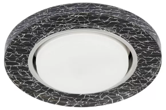 Встраиваемый светильник Эра DK LD51 WH/BK Б0057464 Встраиваемый светильник Эра DK LD51 WH/BK Б0057464