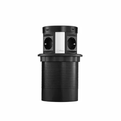 Блок розеток 107J (4 секции, 2 USB и 2 HDMI) Mebax 00-00001465