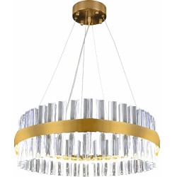 Подвесная светодиодная люстра с пультом управления Reluce 98011-0.4-400 TB