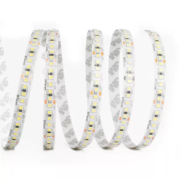 Светодиодная лента 24V Feron LS502, 180*SMD2835, 16W/m, IP20, 3000К (теплый белый) 53089 Светодиодная лента 24V Feron LS502, 180*SMD2835, 16W/m, IP20, 3000К (теплый белый) 53089