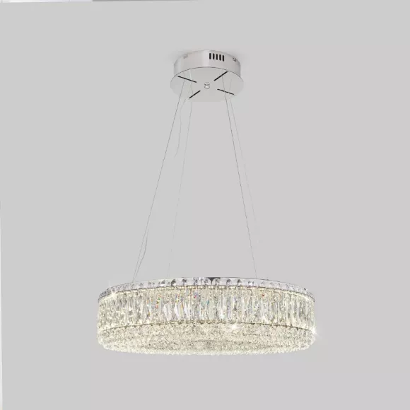 Подвесная люстра Eurosvet Iride 101007 LED хром a071458 Подвесная люстра Eurosvet Iride 101007 LED хром a071458