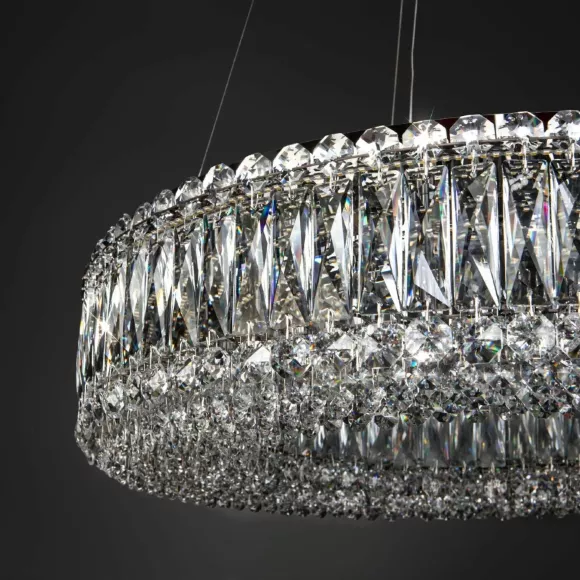 Подвесная люстра Eurosvet Iride 101007 LED хром a071458 Подвесная люстра Eurosvet Iride 101007 LED хром a071458