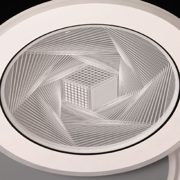 Потолочная светодиодная люстра с пультом управления De Markt Норден 660013703