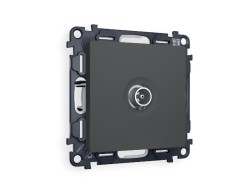 Комплект механизма TV розетки оконечной 50-870 MHz 1dB Ambrella Volt Alfa MA913010