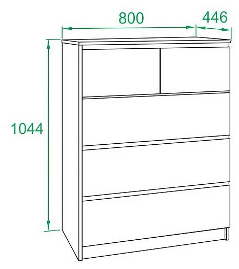 Комод Т-5р SK_4680212008603