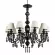Подвесная люстра Loft IT Grace 10203/10 Black, Арт-деко, Белый