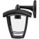 Уличный настенный светильник ЭРА НБУ 07-40-002 «Дели 2» черный Б0051186