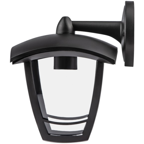 Уличный настенный светильник ЭРА НБУ 07-40-002 «Дели 2» черный Б0051186