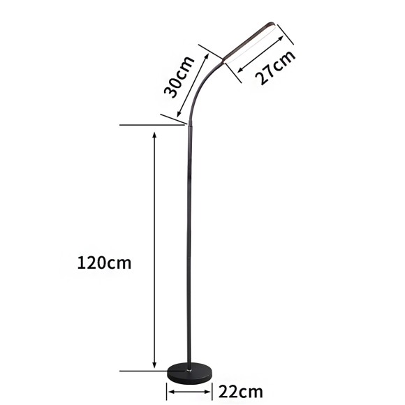 Торшер Reluce 00089-0.6-01 WT