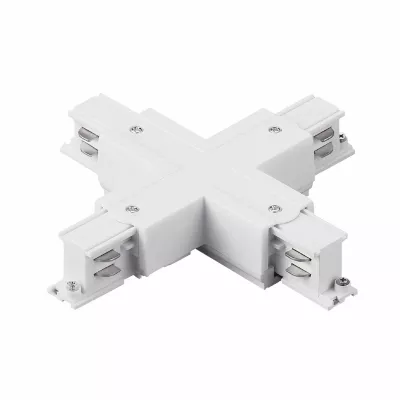 Соединение крестовое с подводом питания к треку 5040xx-(F)/(R) Lightstar Quattro 504146-FR