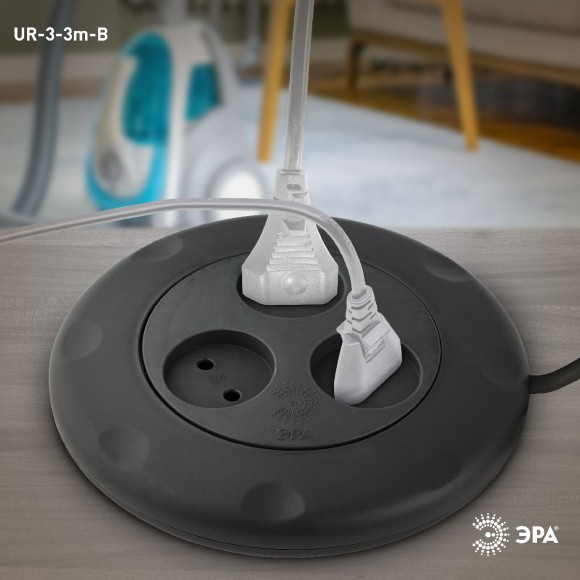 Удлинитель электрический Эра UR-3-3m-B Б0019039