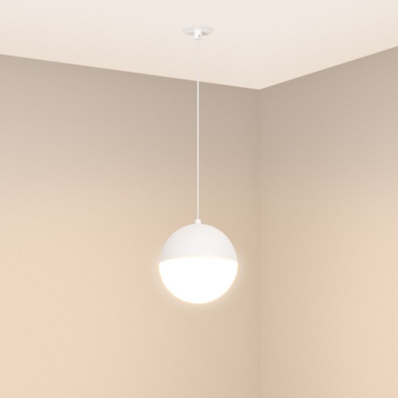 Подвесной светильник Arlight SP-EMISFERO-HANG-BUILT-R150-11W Warm3000 (WH, 170 deg, 230V) 056588