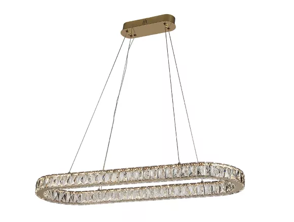 Подвесная люстра Newport 8580/90 C oval gold М0071381