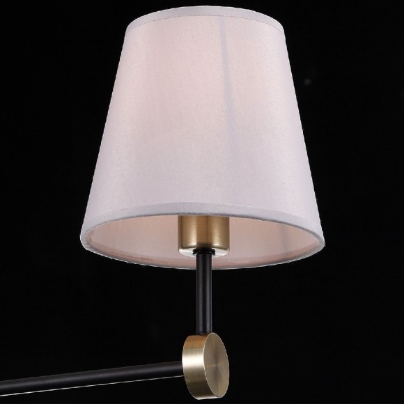 Люстра на штанге Illumico IL0394-3CSQ-24 BK AB CASTOR