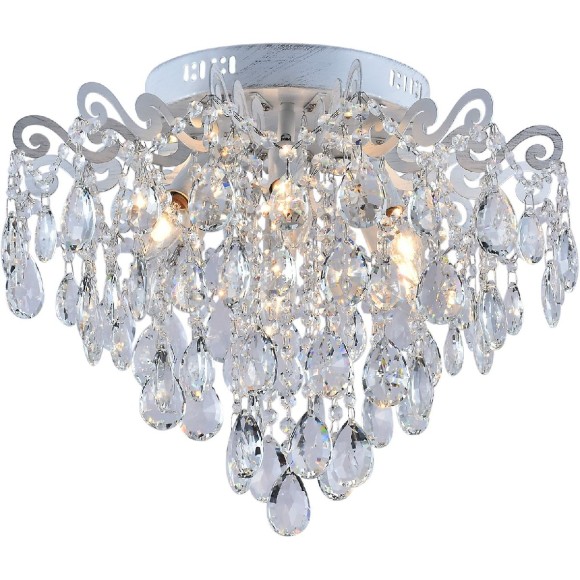 Потолочная люстра Reluce 04033-0.3-06 WH+SILVER PN