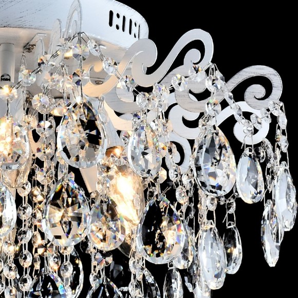 Потолочная люстра Reluce 04033-0.3-06 WH+SILVER PN