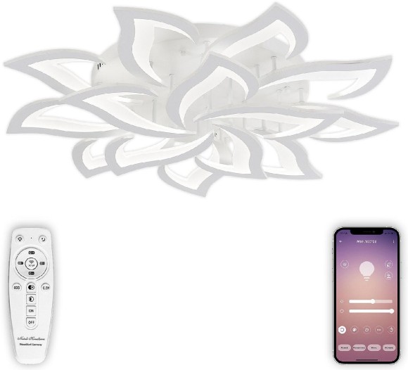 Потолочная люстра с пультом управления Natali Kovaltseva Olimp LED LAMPS LED LAMPS 81335