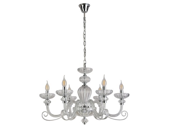 Подвесные люстры Newport 8626/C chrome clear М0071525