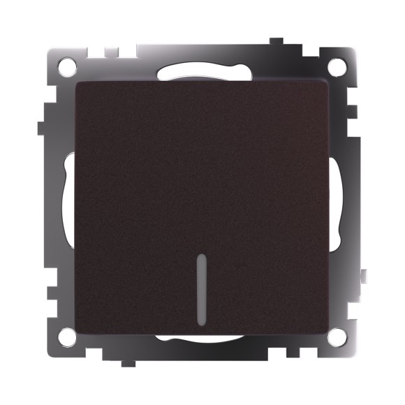 Выключатель 1-клавишный Stekker Катрин GLS10-7101-04 49022