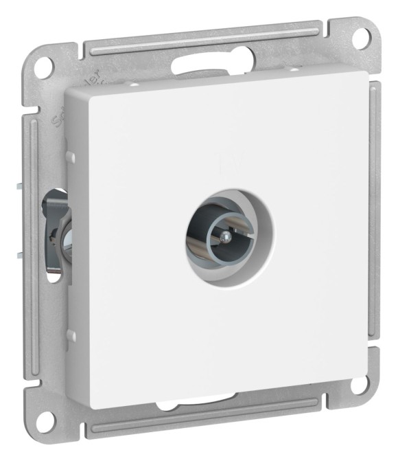 Розетка TV коннектор, механизм Systeme Electric AtlasDesign Лотос ATN001393