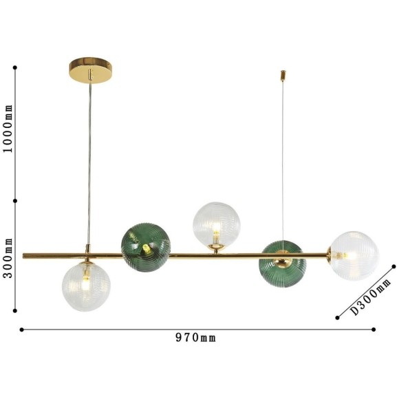 Подвесная люстра F-Promo Infilato 4035-5P