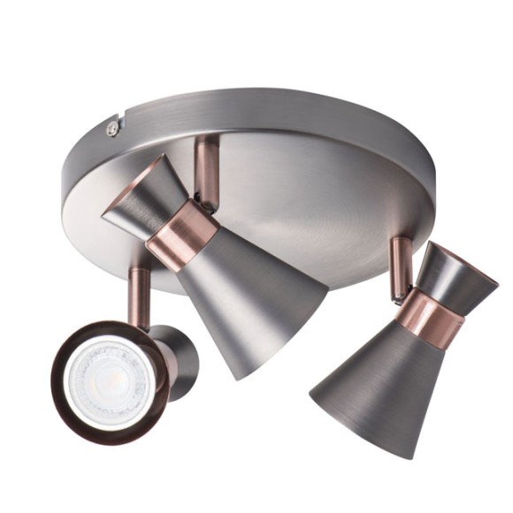 Спот Kanlux Mileno 29113, GU10, 105W, серебро