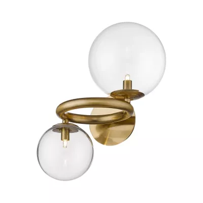 Бра Delight Collection Puppet W68092-2 brass